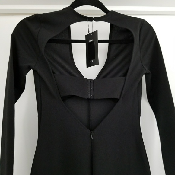 Zara Low Cut Back Ultra Chic Pant Jumpsuit - Picture 5 of 6